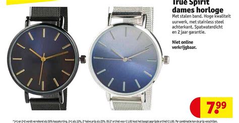 kruidvat horloge dames